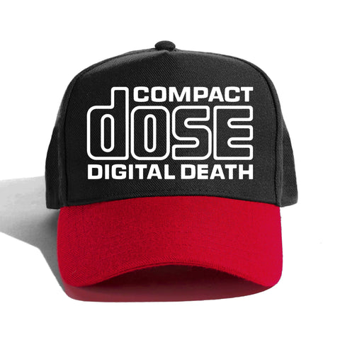 COMPACT DOSE SNAPBACK (BLACK/RED)