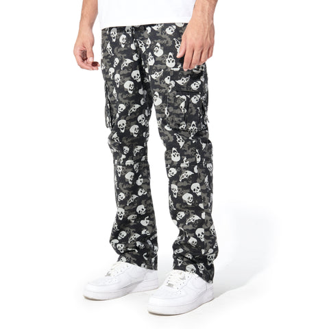 CATACOMB CARGO PANTS (GREY CAMO)