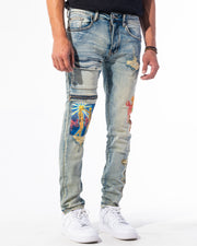 TRANSCEND JEANS (BLUE STONE)