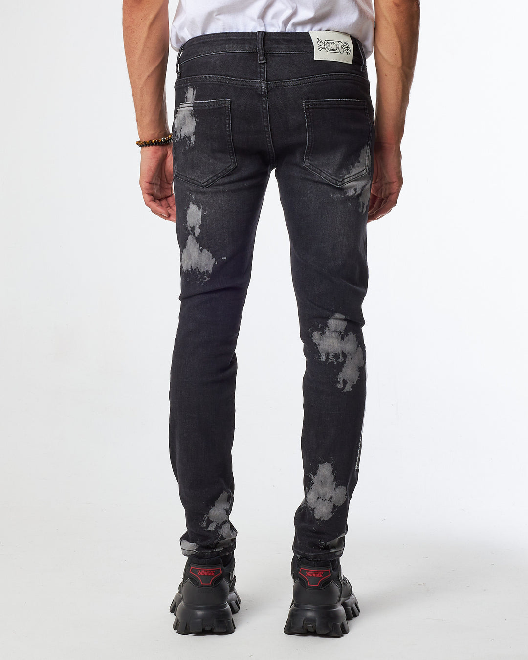RUTHLESS JEANS (BLACK PAINT) – Sugarhill