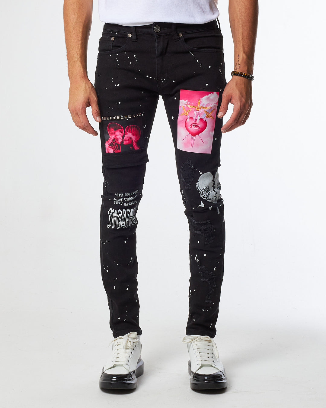 LOVE KILLS JEANS (BLACK) – Sugarhill