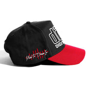 COMPACT DOSE SNAPBACK (BLACK/RED)