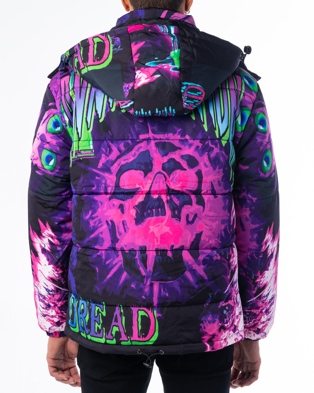ANNIHILATION PUFFER JACKET (PURPLE)