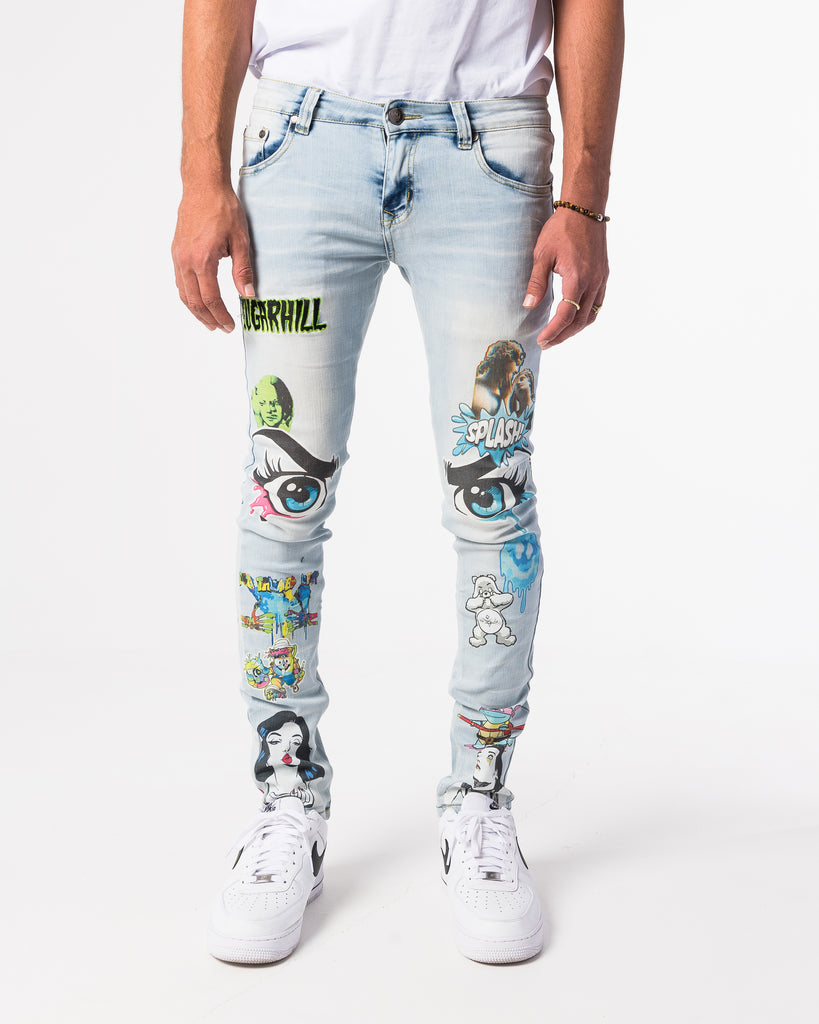 PSYCHO DENIM (LIGHT WASH) – Sugarhill