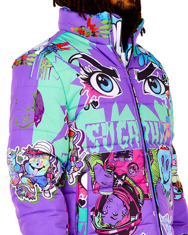 SYRUP PSYCHO PUFFER JACKET