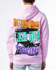 RUNNING HOODIE (LIGHT PINK)