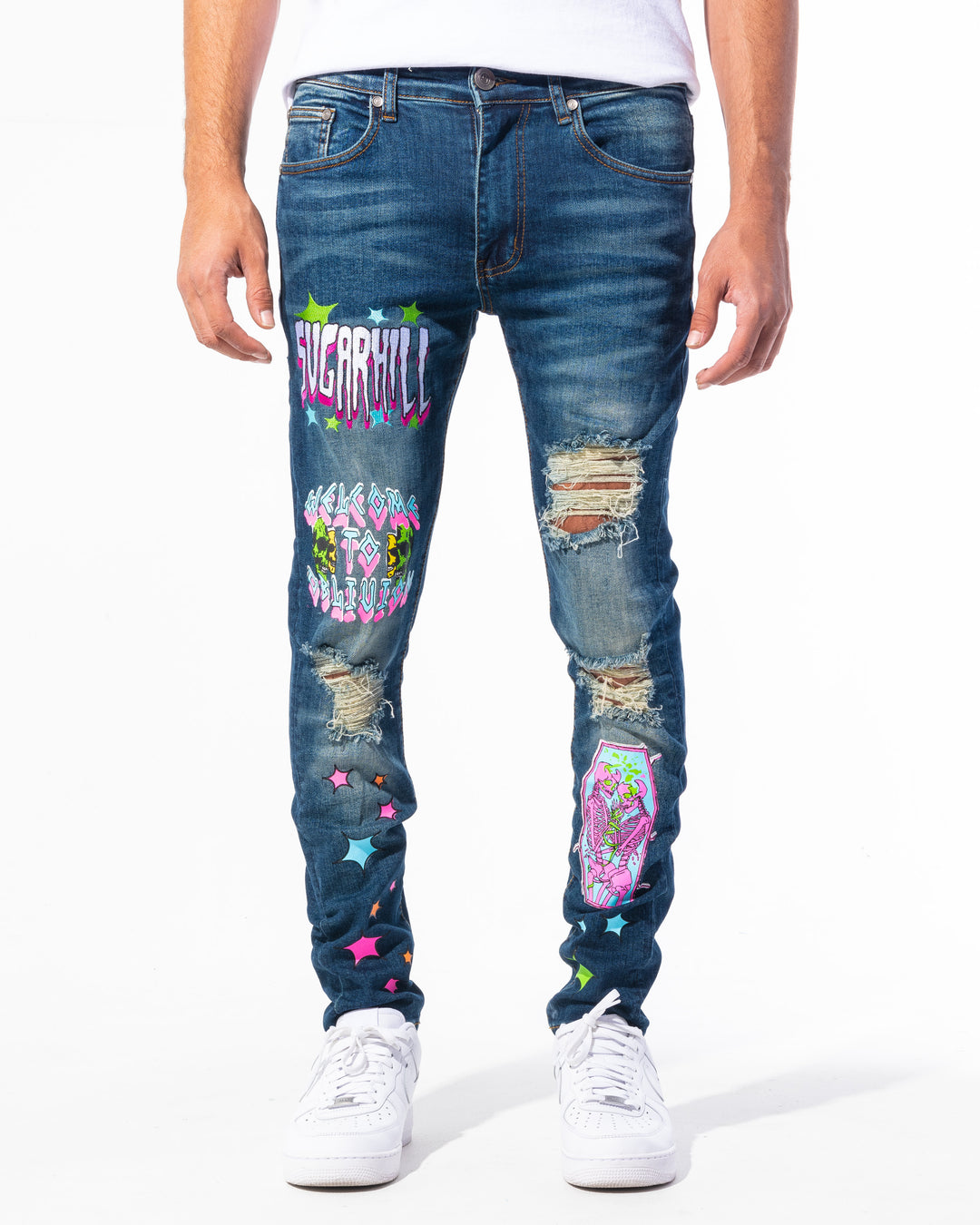 APOCALYPSE JEANS (DARK BLUE) – Sugarhill APOCALYPSE JEANS (DARK BLUE) – Sugarhill