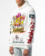 DEMONS HOODIE (WHITE)