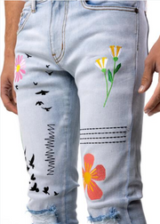 FLY AWAY JEANS (ASH BLUE)