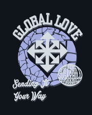 GLOBAL LOVE T-SHIRT (BLACK)