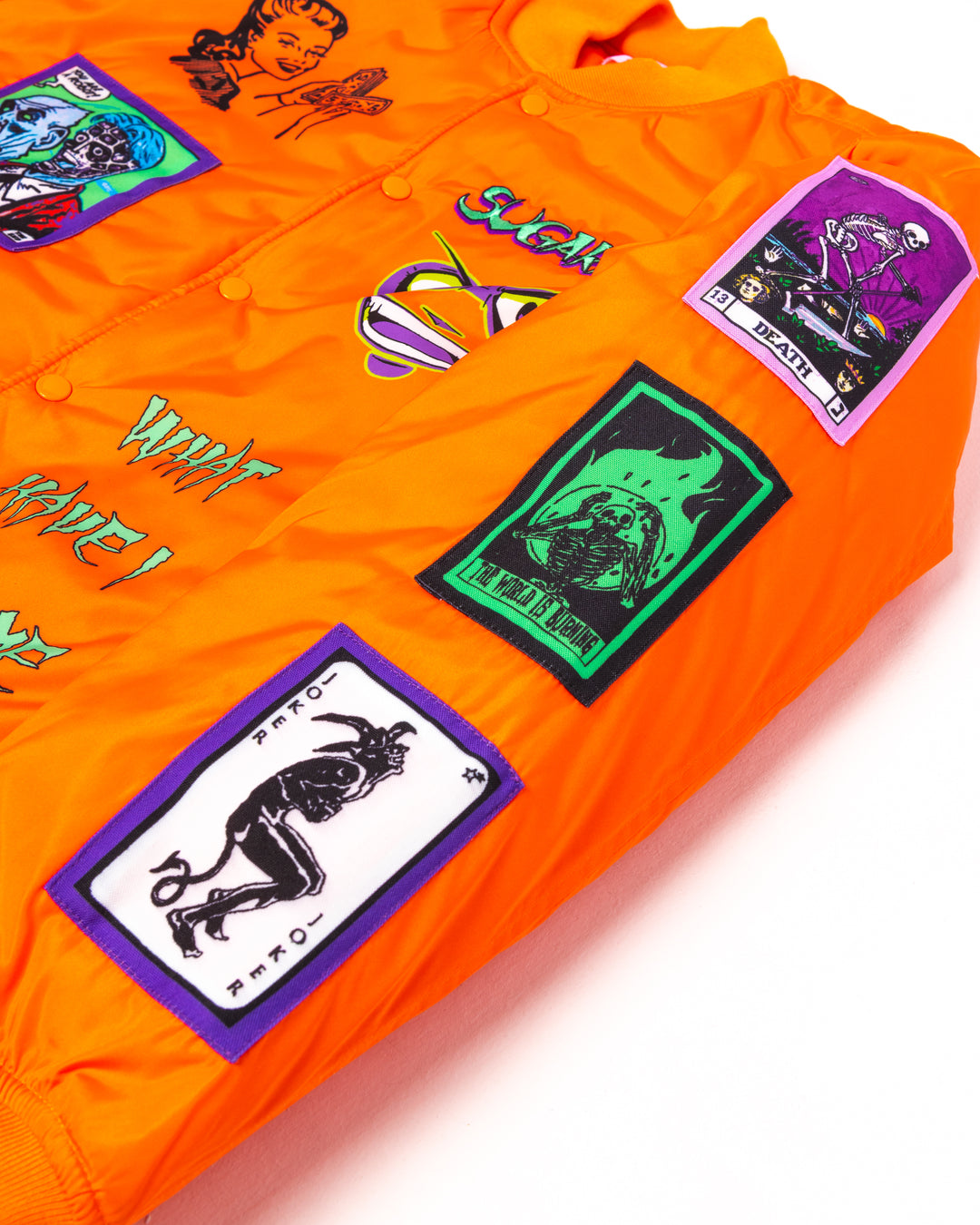 ORANGE MUTANT BOMBER JACKET – Sugarhill