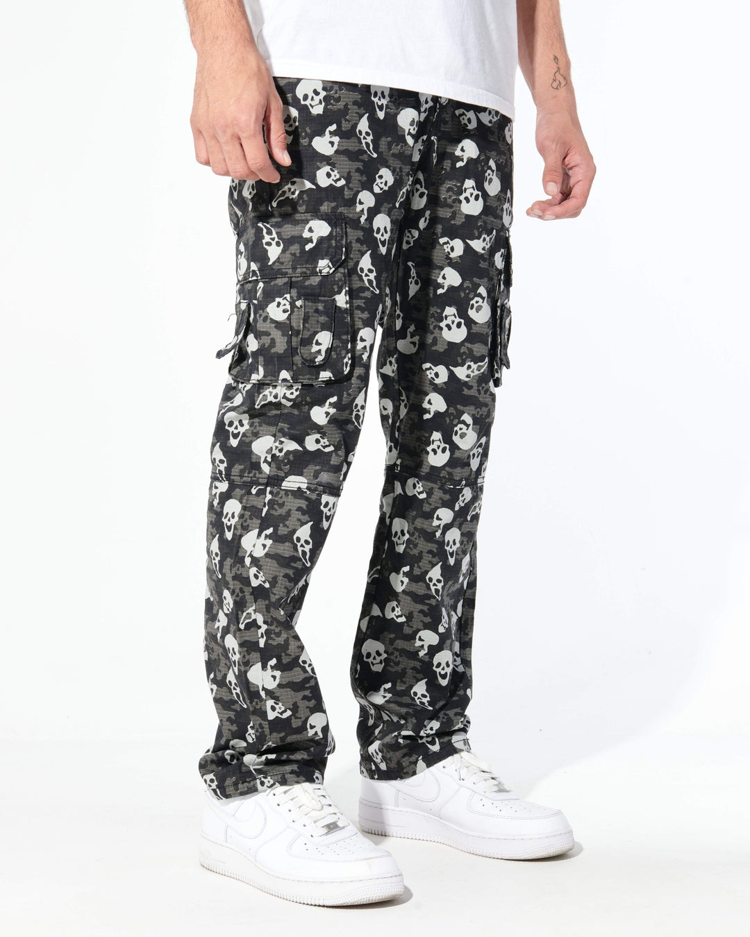 パンツ HEAD GOONIE camouflage cargo pants HEAD GOONIE camouflage cargo pants - パンツ一 番 安い 通販