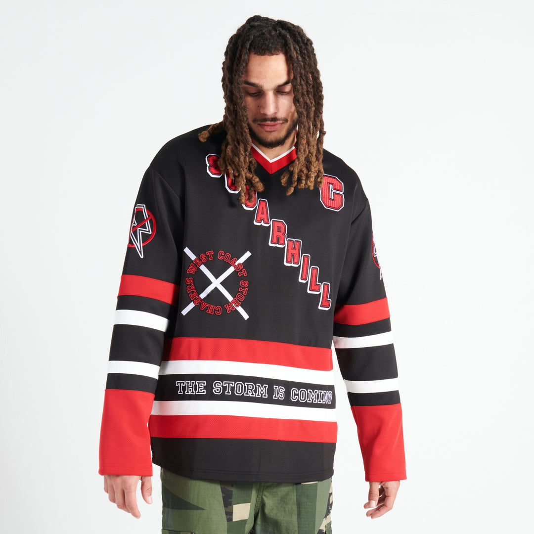 Hockey スカジャン　M Hockey スカジャン M Straylight 刺繍リバーシブルスカジャン M
