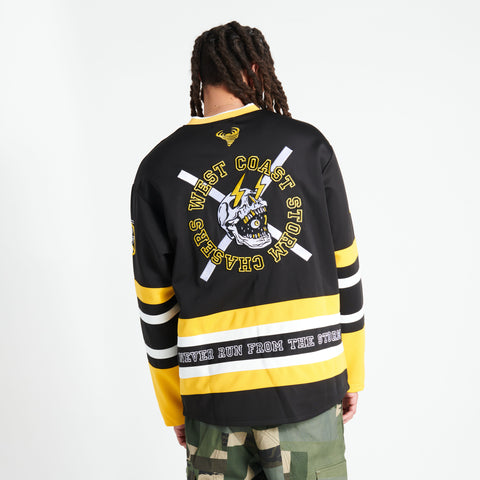 STORMCHASERS HOCKEY JERSEY (GOLD)