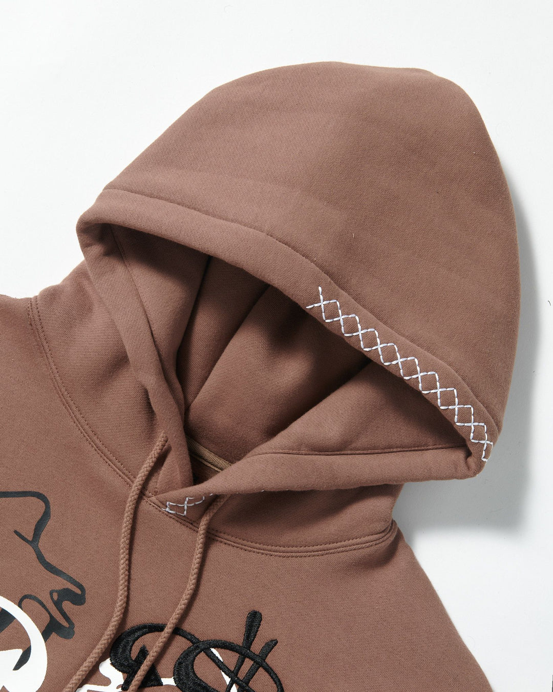 GENIUS HOODIE (BROWN FLEECE) – Sugarhill