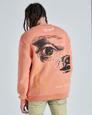 HOSTILE CREWNECK (ORANGE)